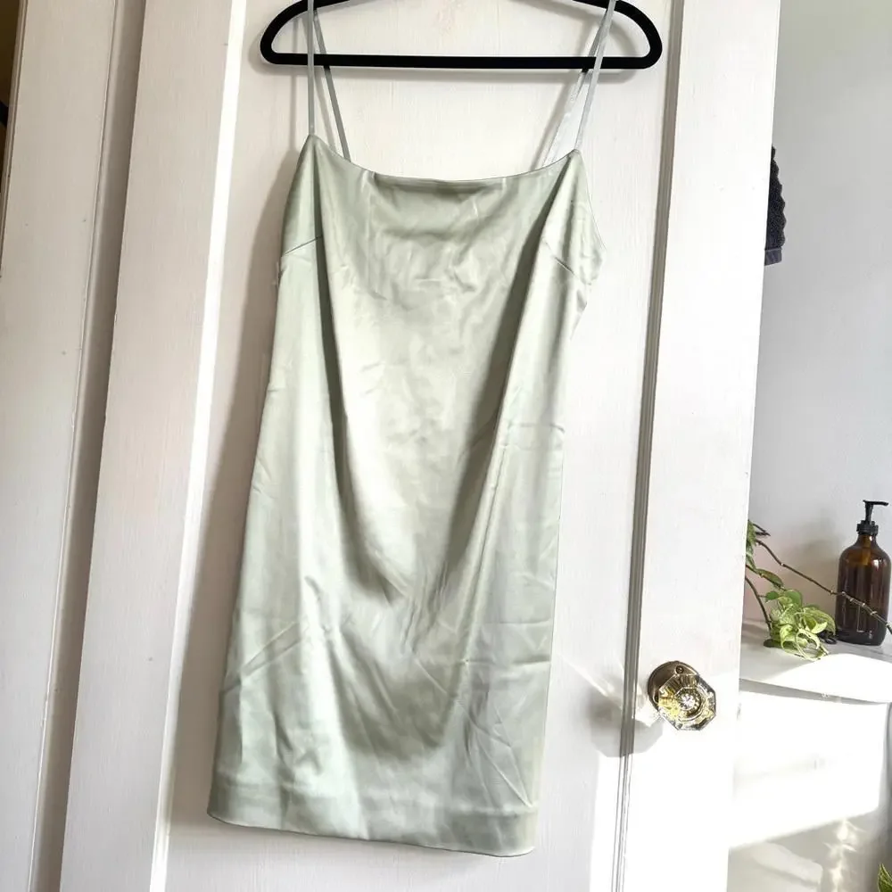 Aritiza Ten by Babaton Passion Mini Satin Slip Dress - Picture 3 of 8